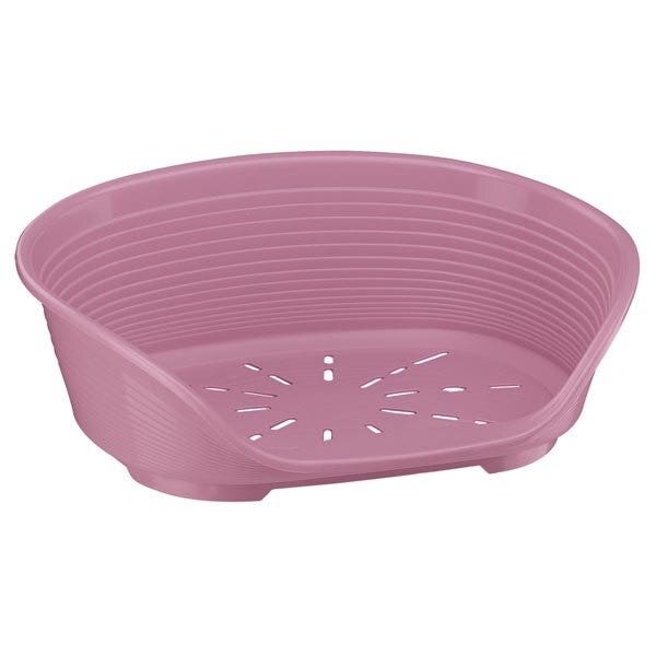 Ferplast Siesta Deluxe Cuccia Cani/Gatti in Plastica Rosa Misura 4-1