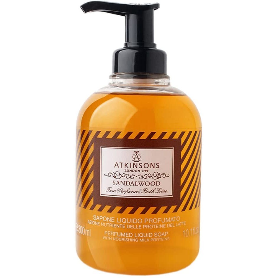 Atkinsons Fine Perfumed Sapone Liquido Sandal Wood 300ml  - 1