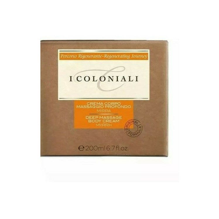 I Coloniali Crema Corpo Massaggio Profondo Mirra 200ml-7
