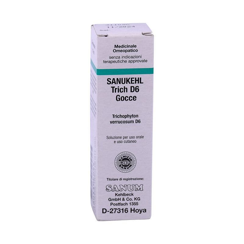 Sanum Sanukehl D6 Trich Medicinale Omeopatico Gocce 10ml-1