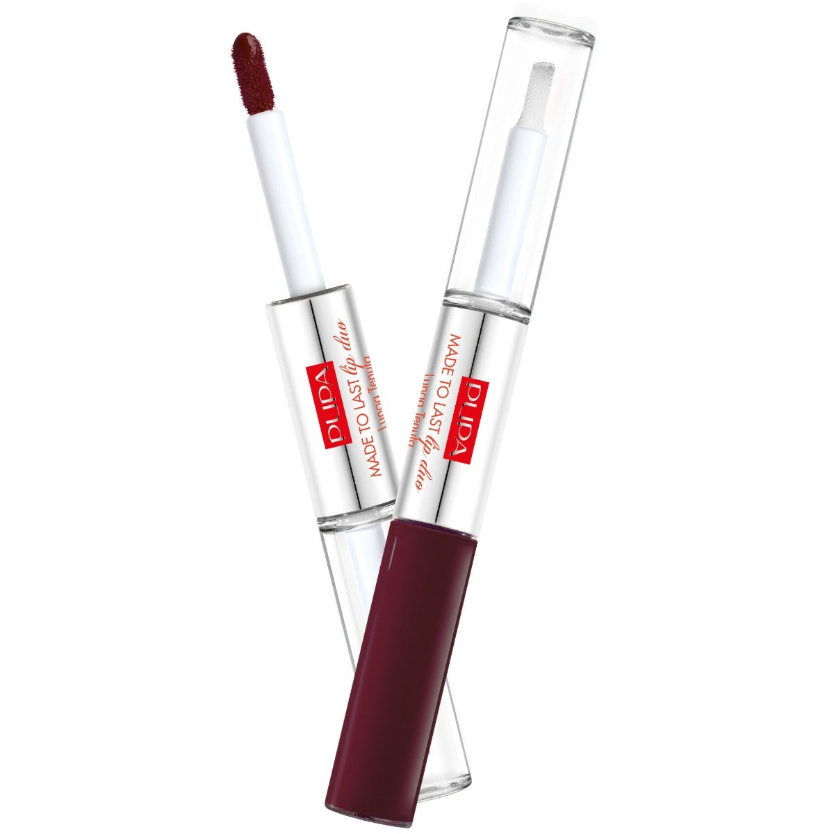 Pupa Made To Last Lip Duo Rossetto Liquido 017 Red Wine 4ml  - 1