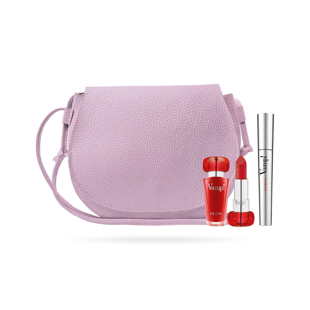 Pupa Kit Mascara Vamp! 9ml + Vamp! Rossetto 3,5g-1