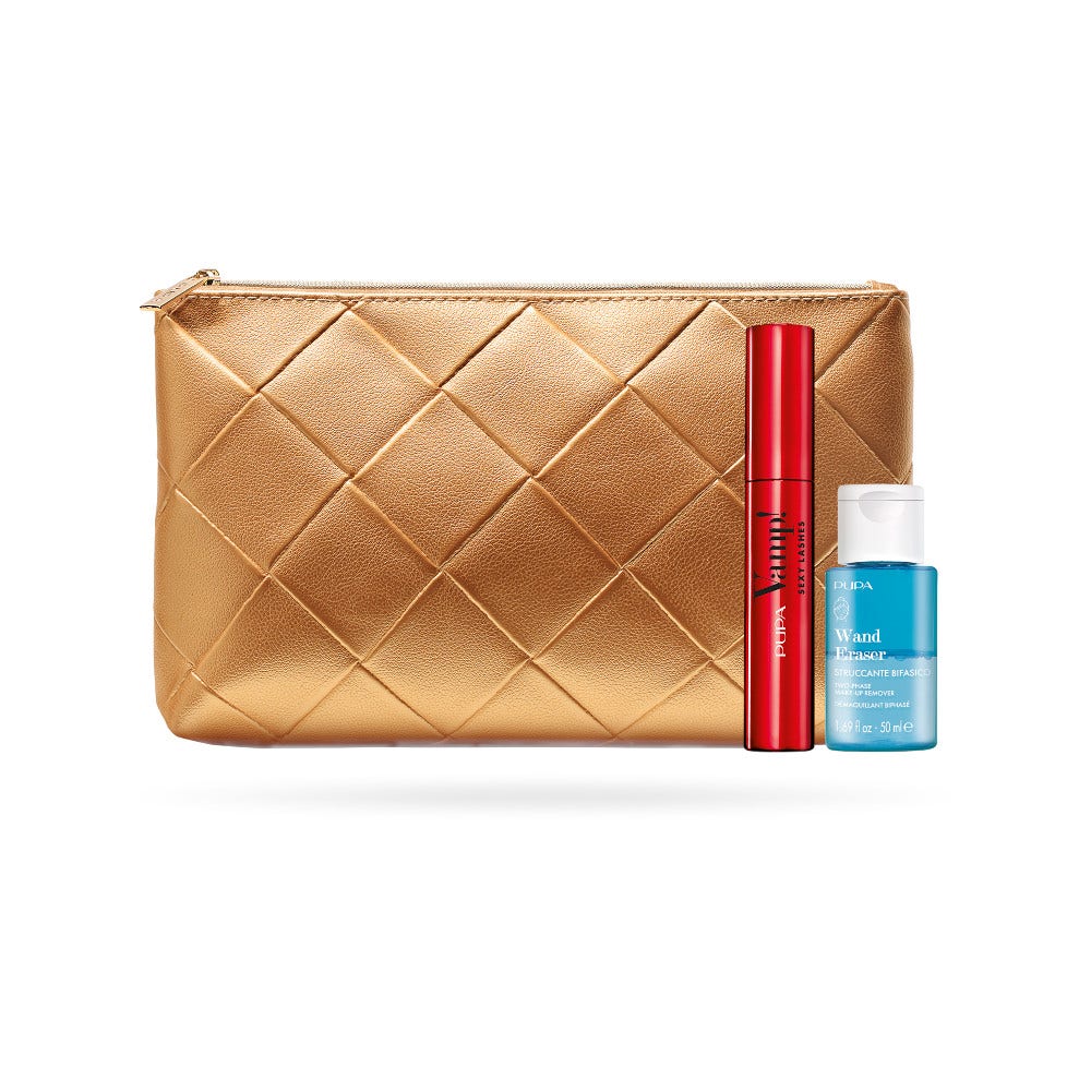 Pupa Kit Mascara Vamp! Sexy Lashes 12ml + Struccante Bifasico 50ml-1