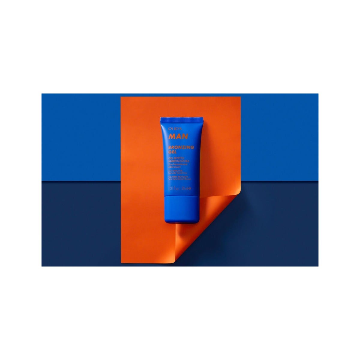 Pupa Man Bronzing Gel Effetto Abbronzatura Viso - 002 Light Medium Skin 30ml-2