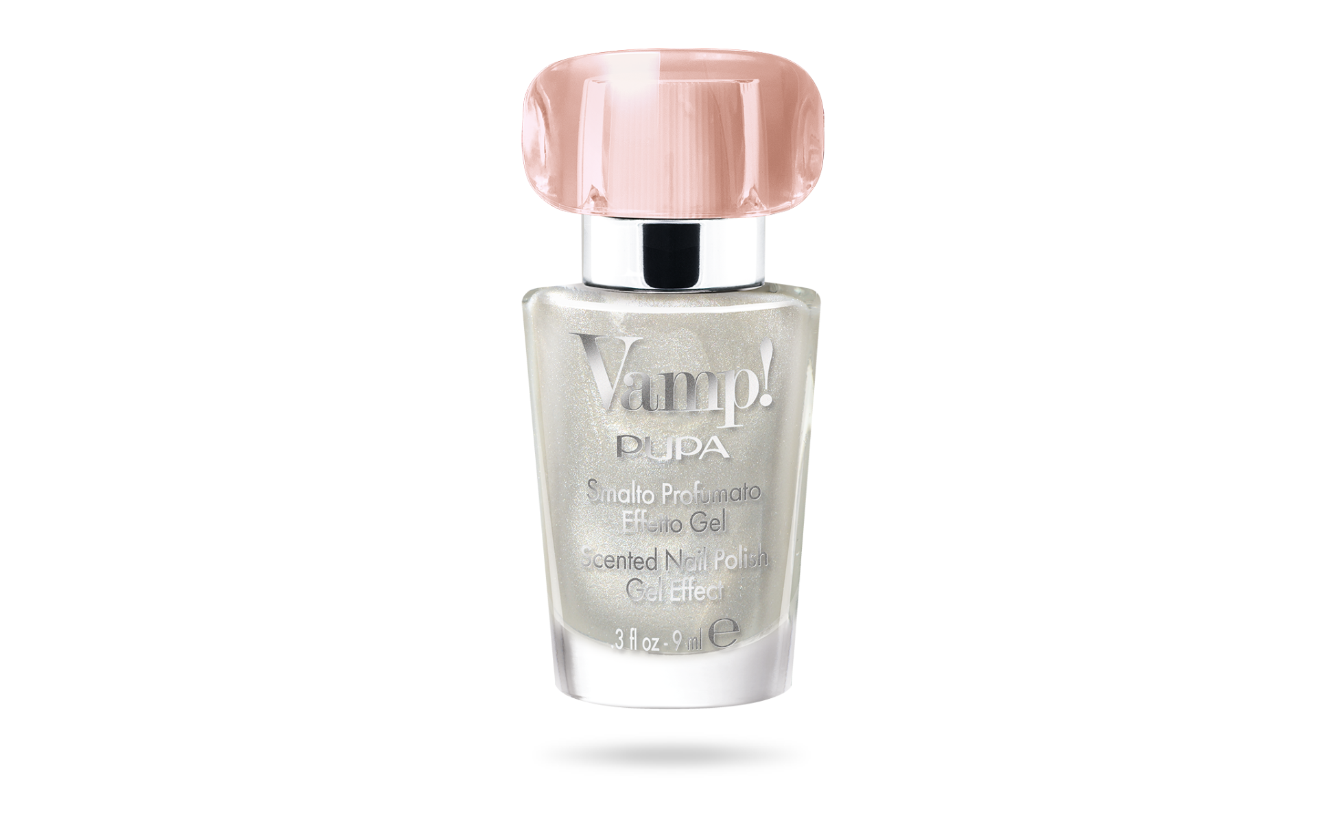 Pupa Vamp! Nail Polish N°125 White Snow 9ml-1