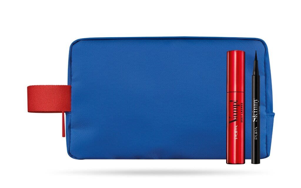 Pupa Kit Vamp! Sexy Lashes Mascara + Eyeliner Skinny Linner-1