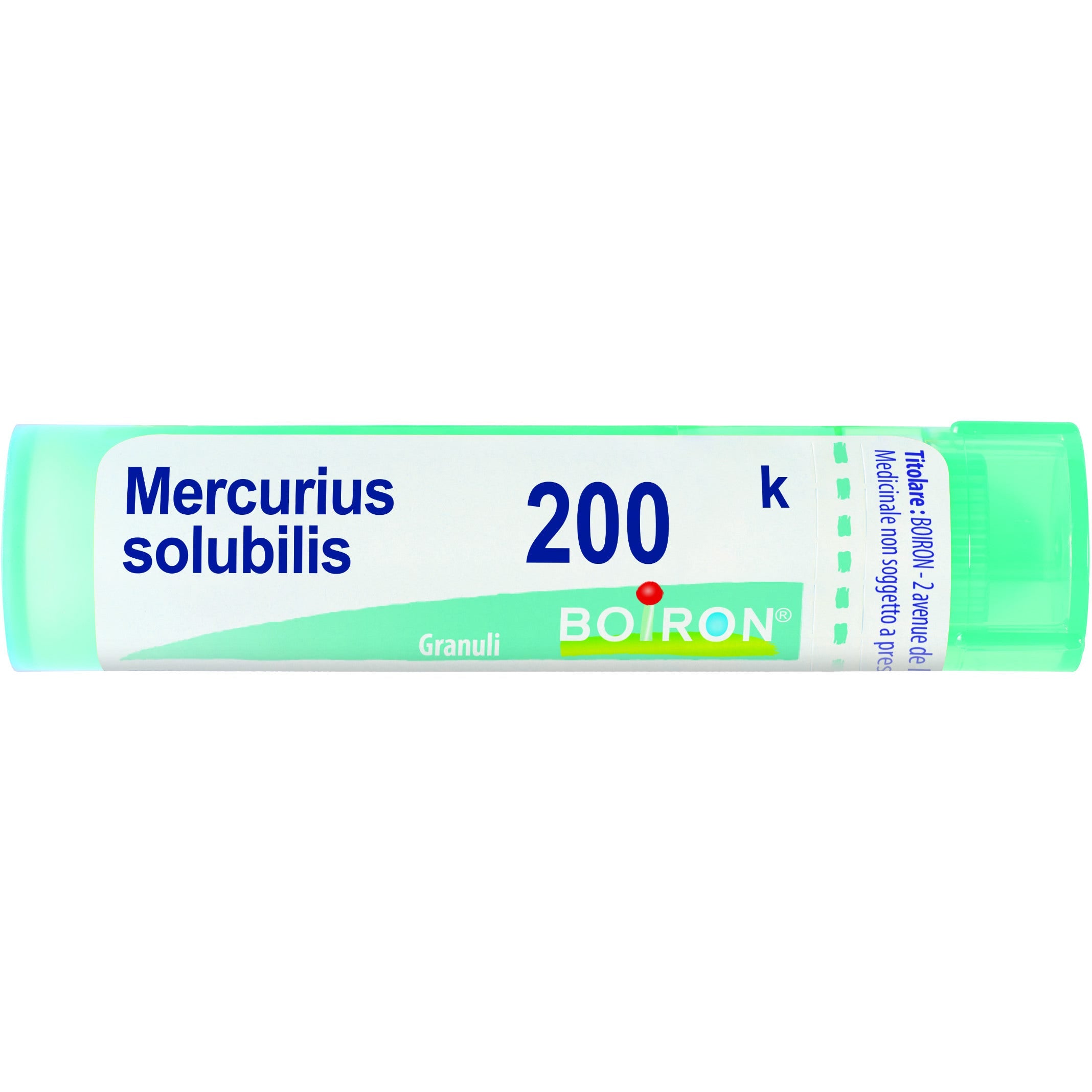 Boiron Mercurius Solubilis Granuli 200K Tubo 4g  - 2