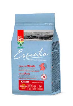 Pet360 Essentia Grain Free Cibo Secco Ricco In Maiale Per Gattini 300g-1