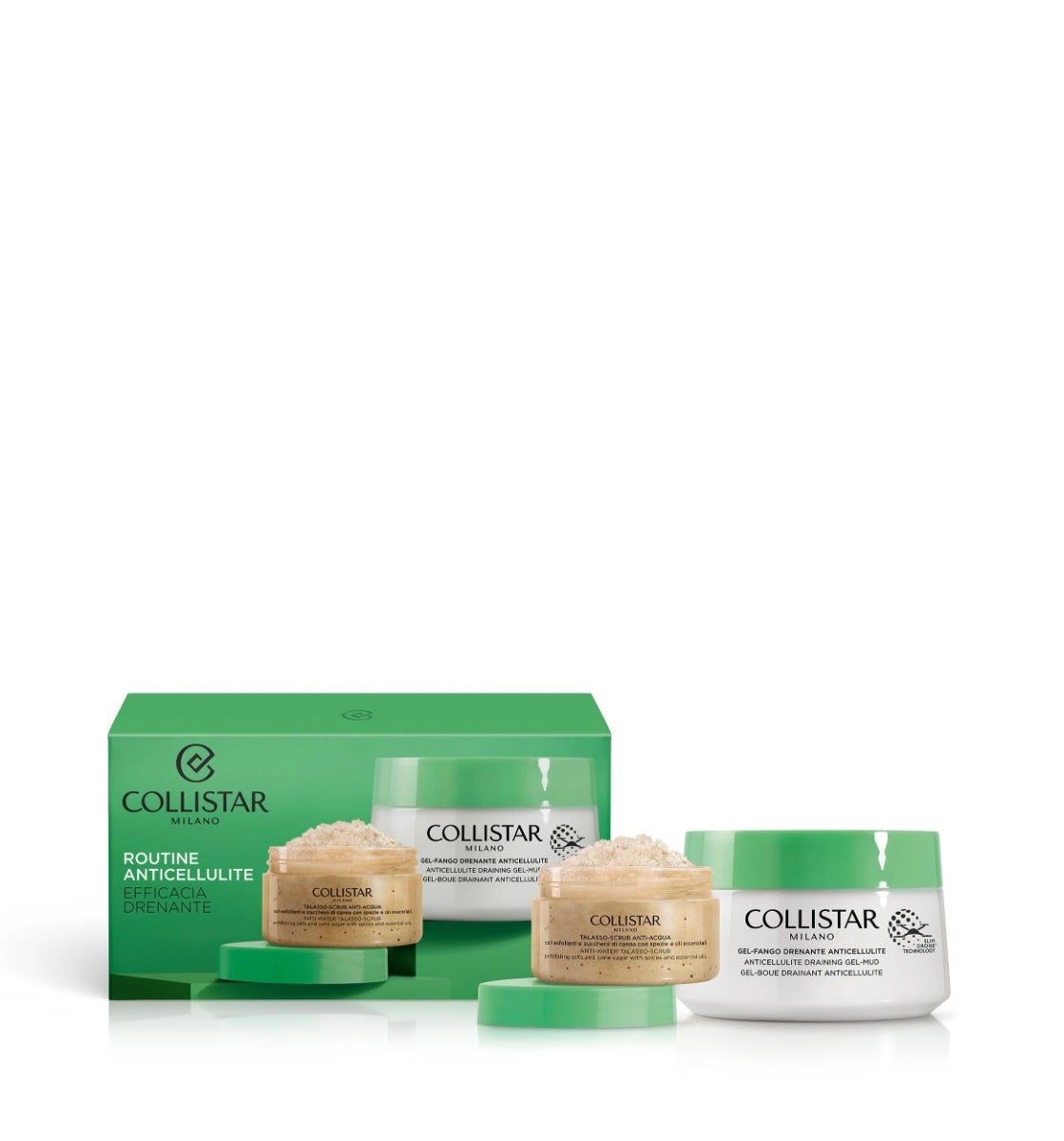 Collistar Cofanetto Routine Anticellulite Talasso Scrub Anti-acqua 150g + Gel Fango Drenante 400ml-2