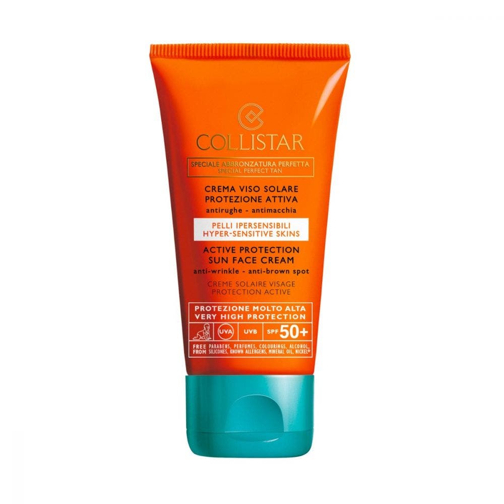 Collistar Crema Viso Solare Protezione Attiva Spf 50+ 50ml-2