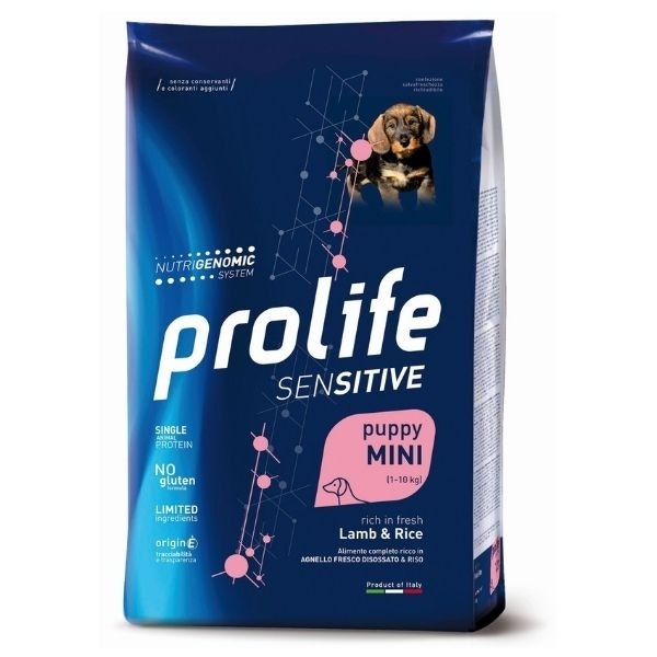 Prolife Dog Sensitive Puppy Mini Lamb & Rice 600g-1