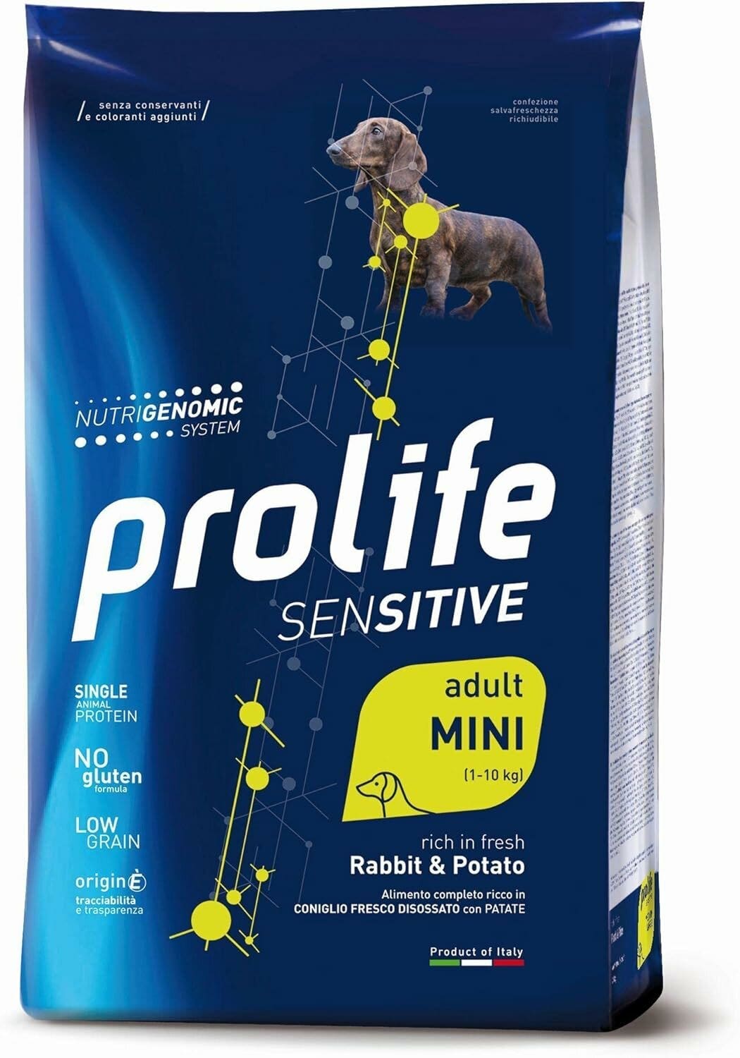 Prolife Dog Sensitive Coniglio e Patate Adult Mini 2kg-1