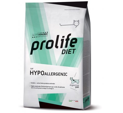 Prolife Diet Cat Hypoallergenic 300g – Farmae - Para-farmacia Online di ...