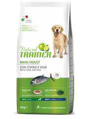 Natural Trainer Crocchette Tonno/Riso/Alga Spirulina Per Cani Taglia Grande Sacco 12kg-2