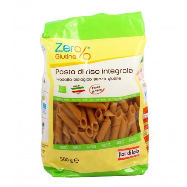 Zero% Glutine Pasta Di Riso Integrale Bio 500 g-2