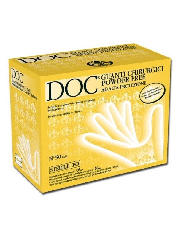 Guanto Chirurgico Sterile Puro Lattice 50 Pezzi-1