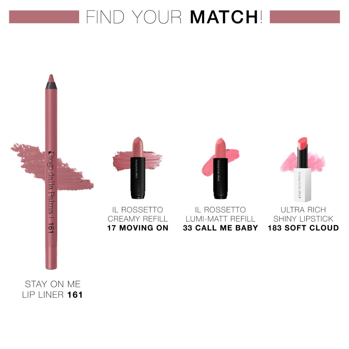 Stay On Me Lip Liner 161 Nude Rose