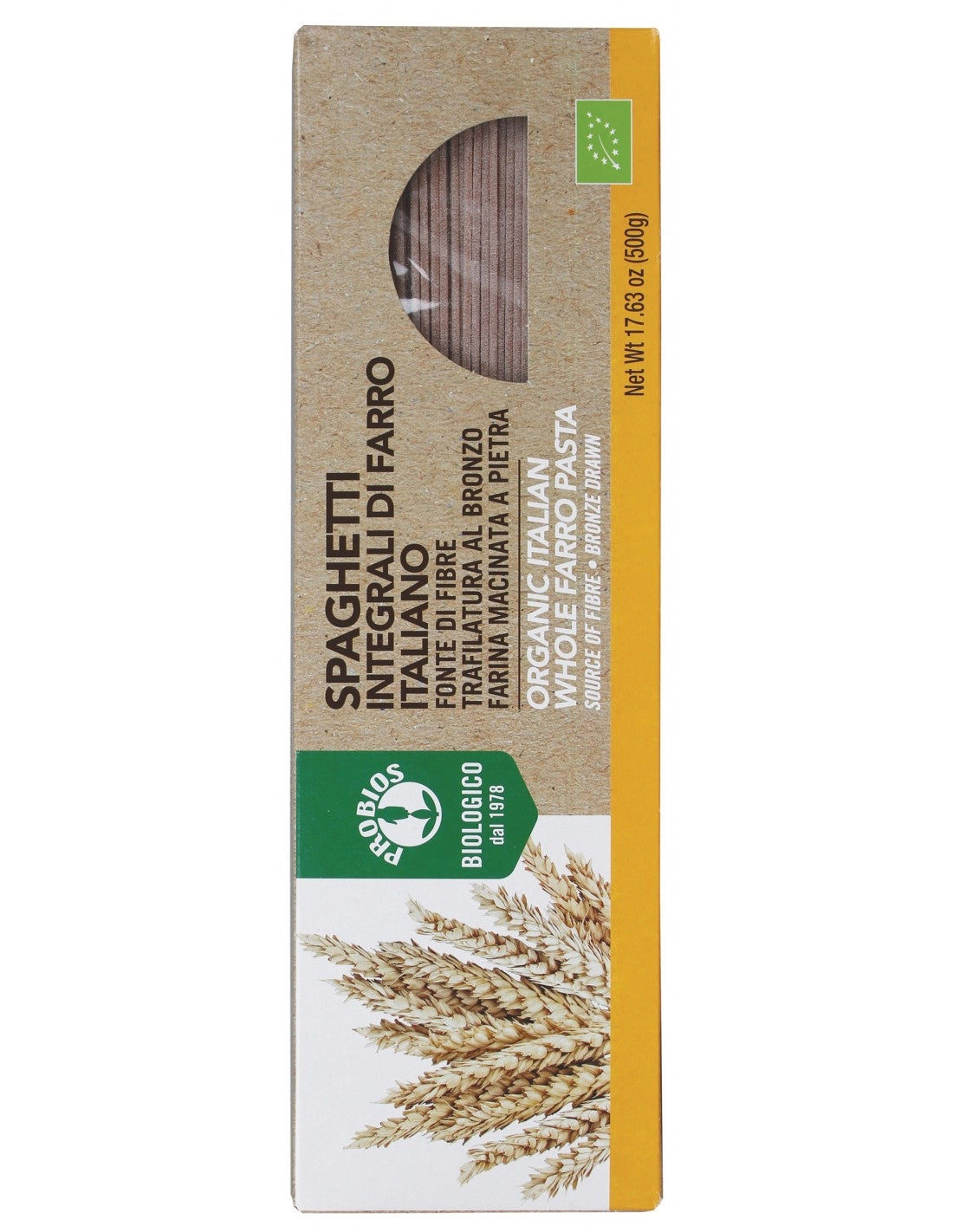 PAS FARRO INTEG SPAGHETTI 500G
