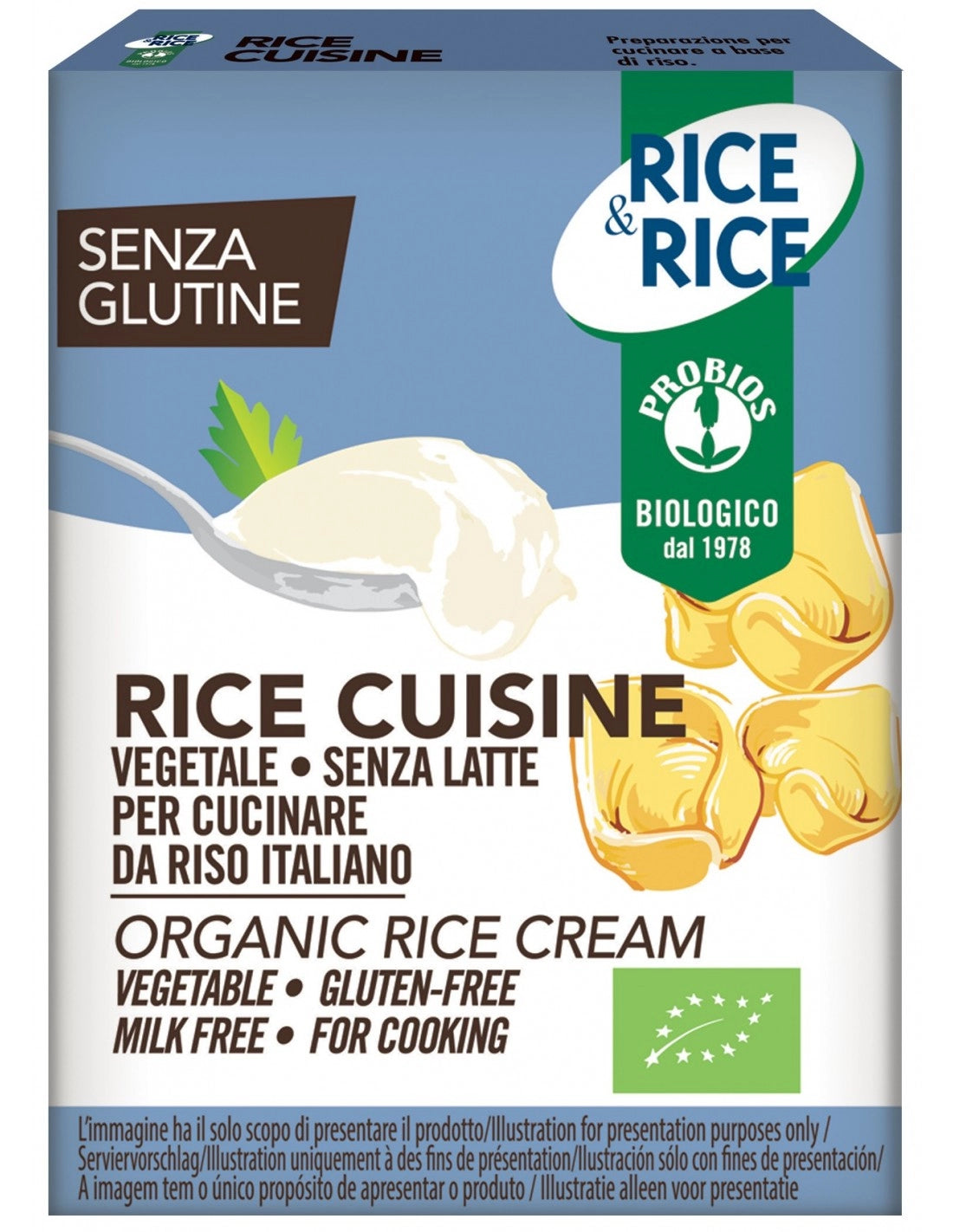 Rice&Rice Rice Cuisine Panna Per Cucinare Riso Vegetale 200g