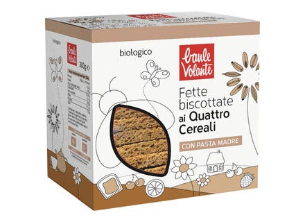 Baule Volante Fette Biscottate Quattro Cereali 300g-2