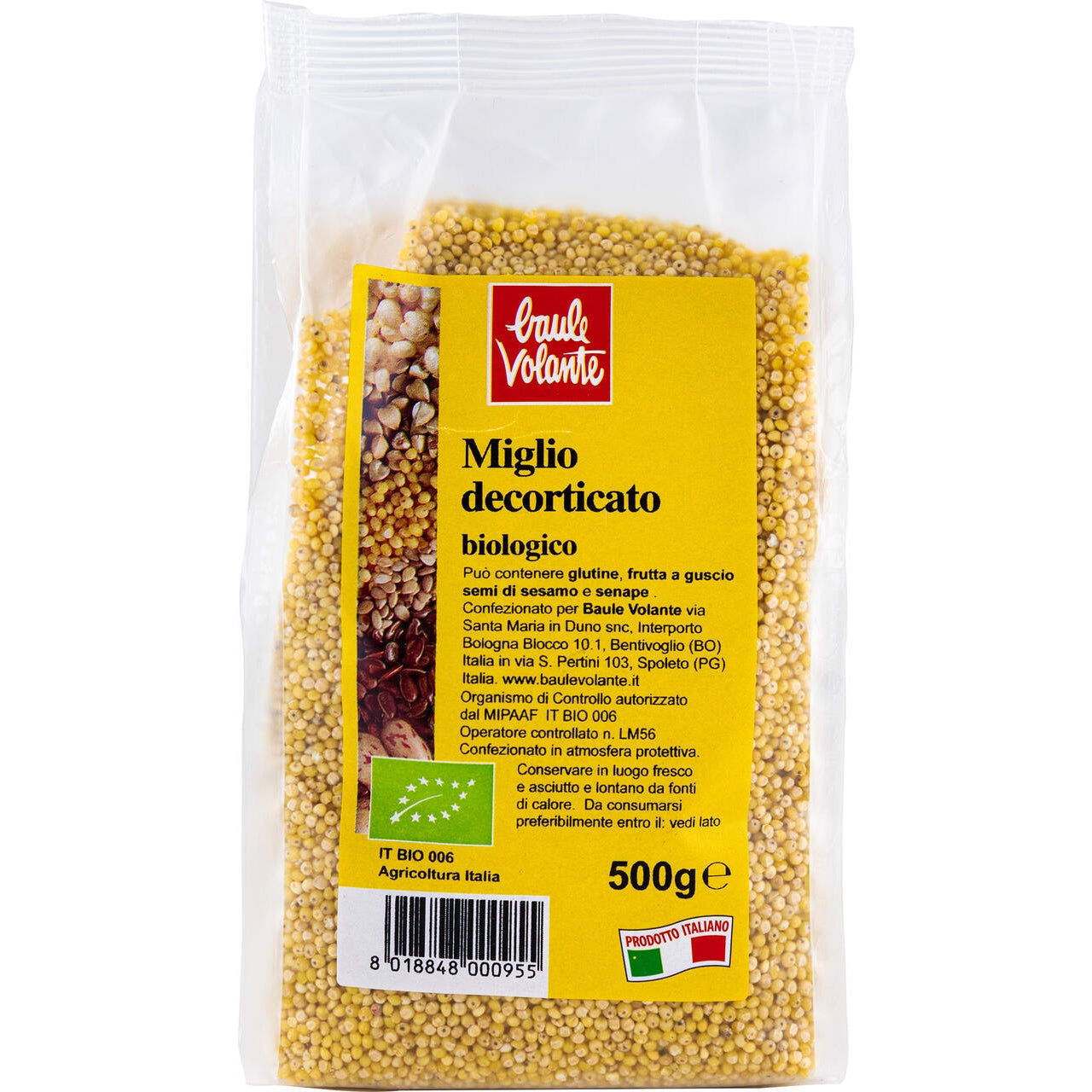 Baule Volante Miglio Decorticato 500g