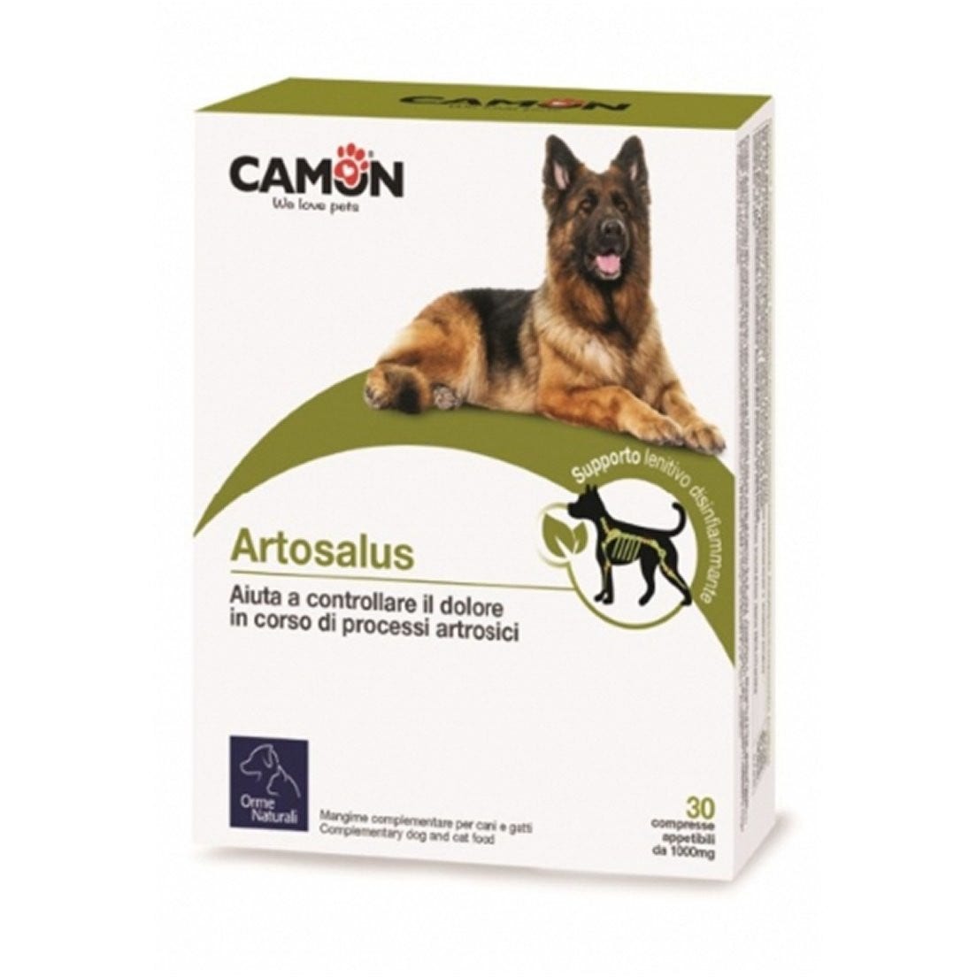 Camon Artosalus Mangime Complementare Cane 30 Compresse  - 2