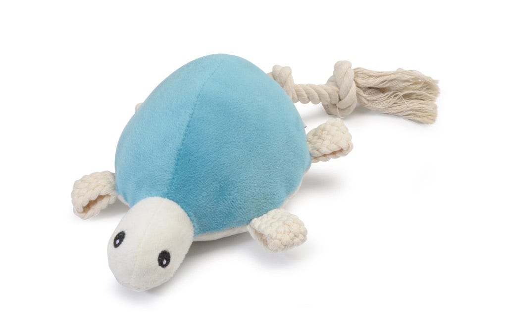 Camon Gioco Per Cani Peluche Tartaruga Con Squeaker E Corda-0
