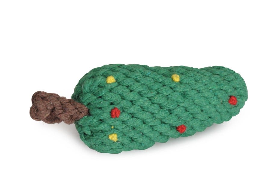 Camon Gioco Albero Di Natale in Corda Di Cotone Intrecciata Per Cani-1