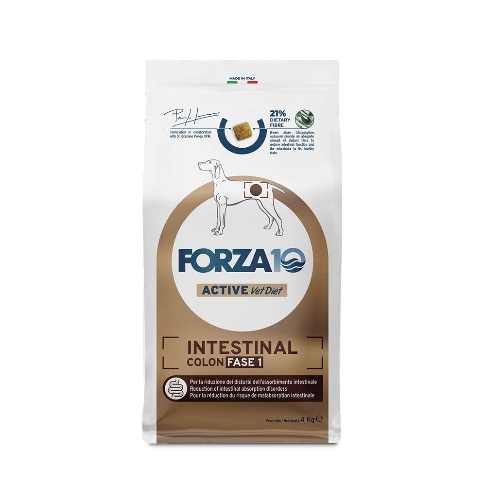 Forza10 Intestinal Colon Fase I Cibo Secco Pesce Per Cani Adulti Sacco 10kg-1