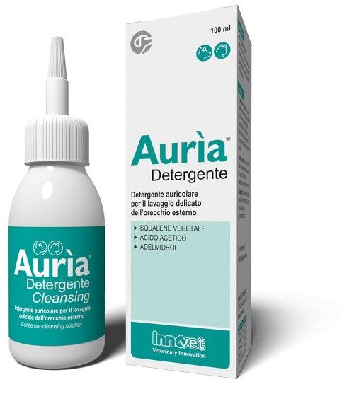 Auria Detergente Auricolare Per Cani E Gatti 100ml-1
