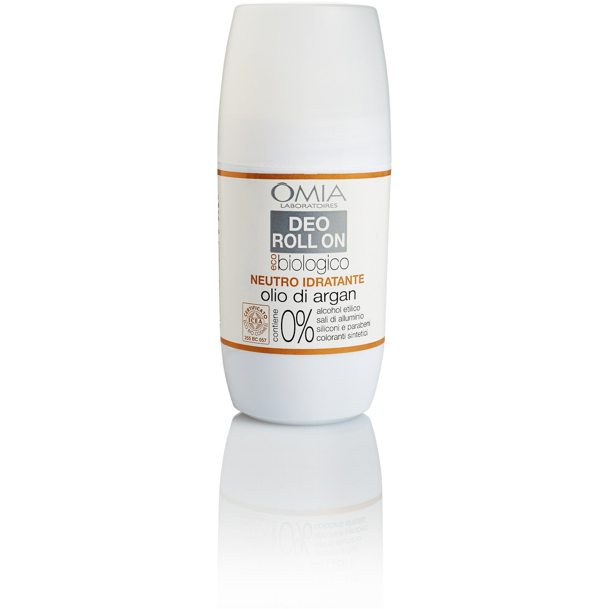 Omia Deo Roll On Eco Biologico Idratante Con Olio Di Argan 50ml  - 1