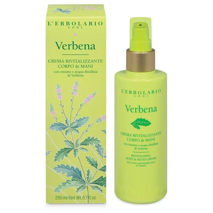 L'Erbolario Crema Rivitalizzante Corpo & Mani Verbena 200ml-2