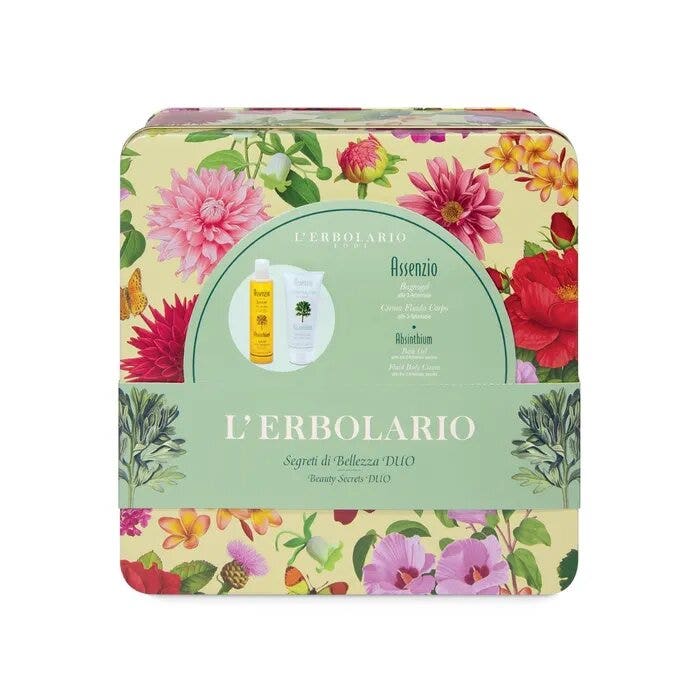L'Erbolario Segreti Di Bellezza Duo Assenzio Bagnogel 200ml + Crema Fluida 200ml-4