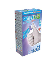 Smilex Febi Lattice Guanto Monouso Talcato 1,0 Taglia M 100 Pezzi-1