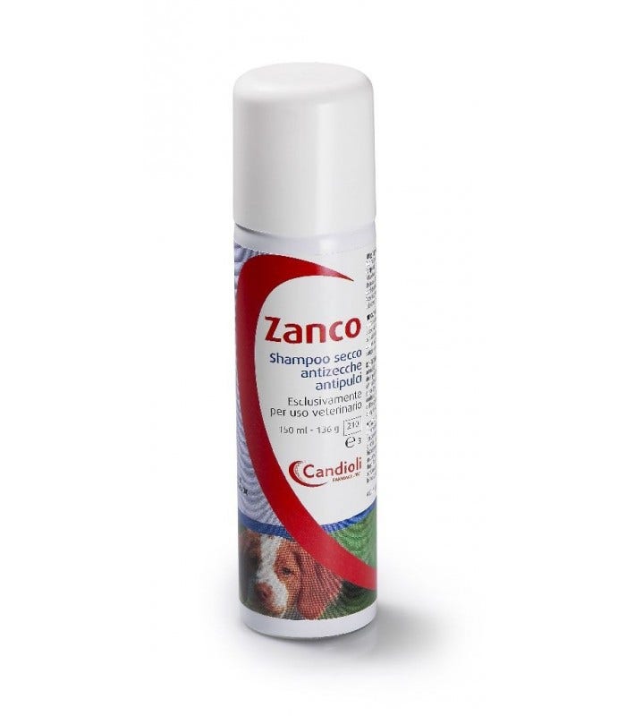 Zanco Shampoo Secco Antiparassitario Cani 150ml  - 1