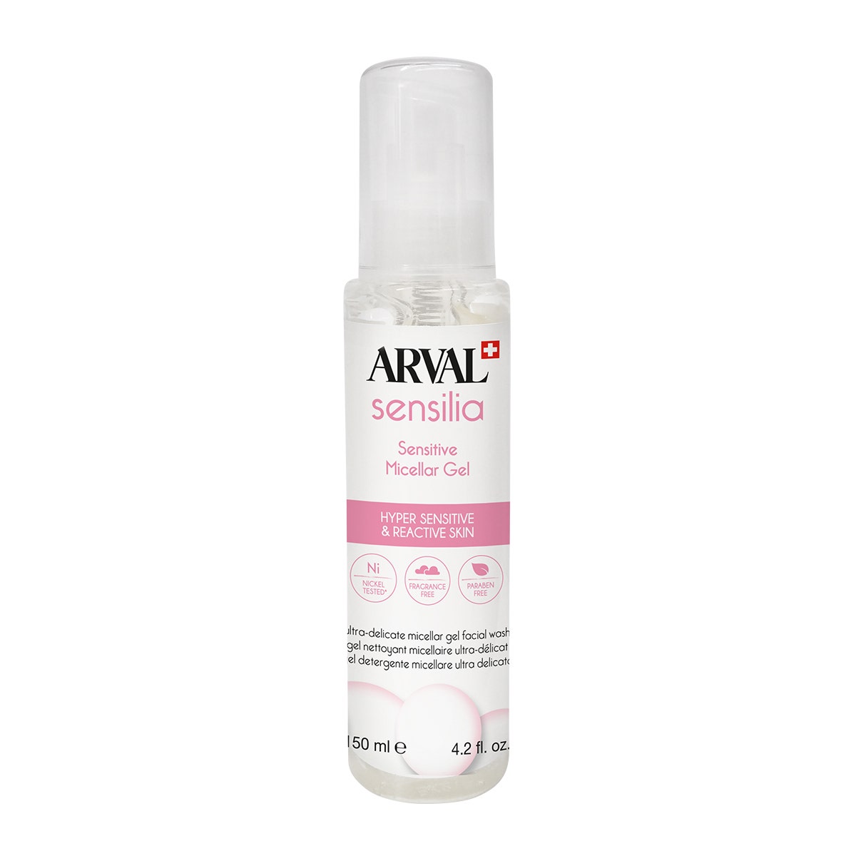 Arval Sensilia Sensitive Micellar Gel Detergente Micellare Ultra Delicato Viso 150ml-1