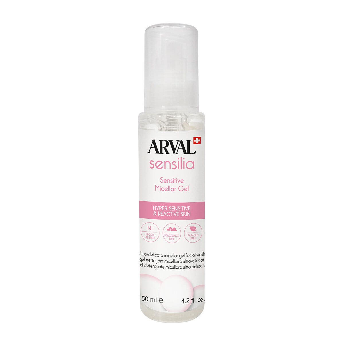 Arval Sensilia Sensitive Micellar Gel Detergente Micellare Ultra Delicato Viso 150ml-2