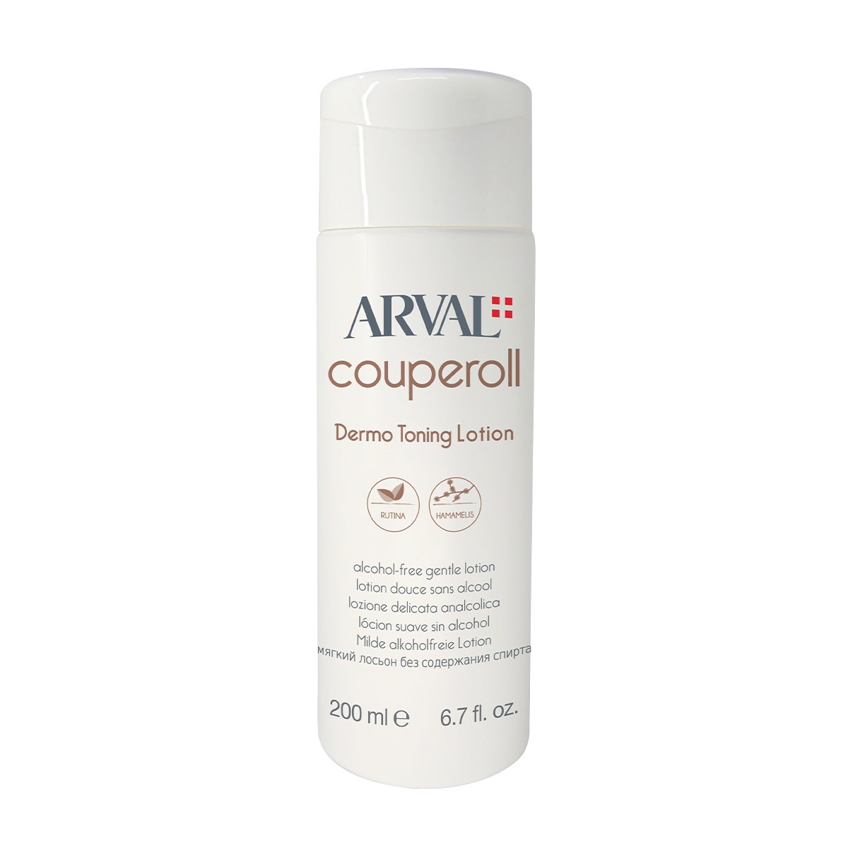 Arval Couperoll Dermo Toning Lozione Delicata Analcolica Viso 200ml-1