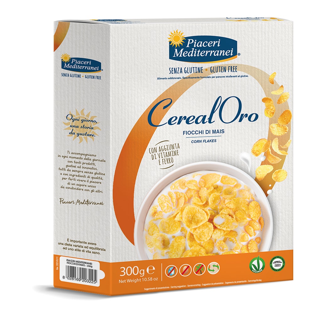 Piaceri Mediterranei Fiocchi Di Mais 300g-4