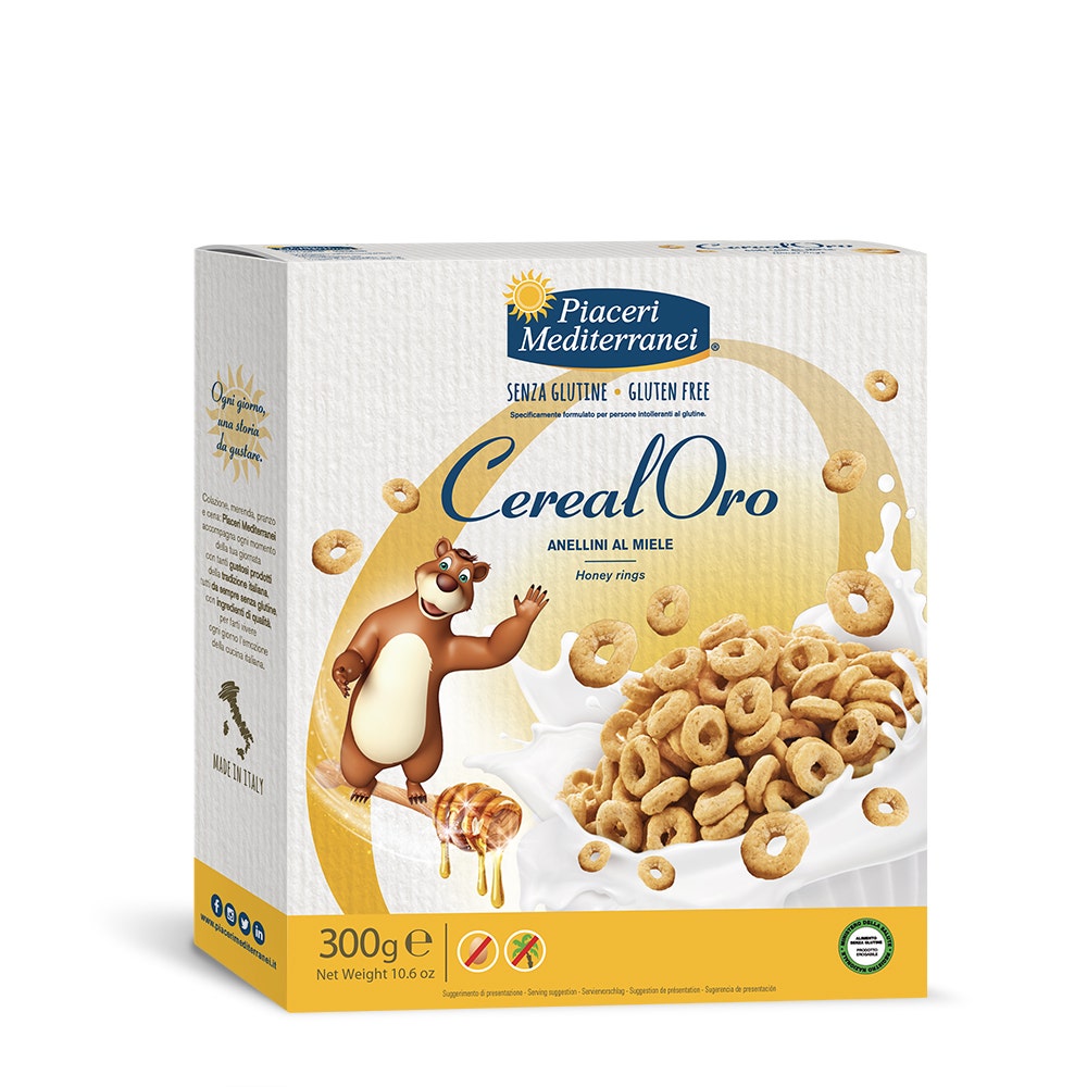 Piaceri Mediterranei Anellini Miele 300g-4