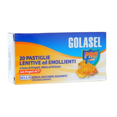 Golasel Pro 20 Pastiglie Miele-1
