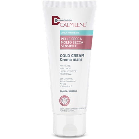 Dermovitamina Calmilene Cold Cream Crema Mani Pelle Secca 75ml-2