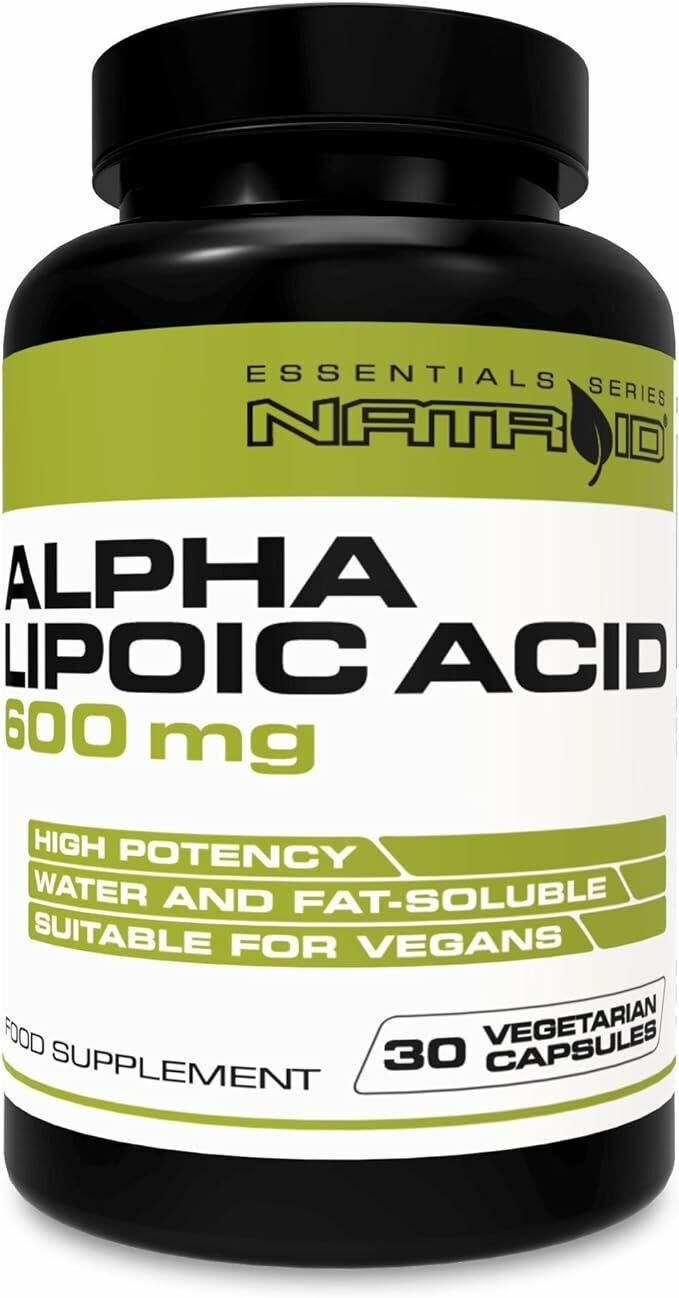 Natroid Alpha Lipoic Acid 600mg 30 Capsule-2
