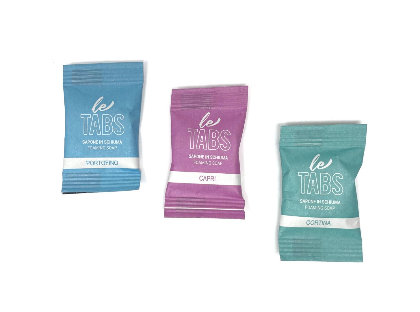 Napkin Letabs Sapone Compresso 3 Tabs Profumi Misti-2