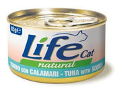 Life Pet Care Cibo Umido Tonno E Calamari Per Gatti Adulti 85g-1
