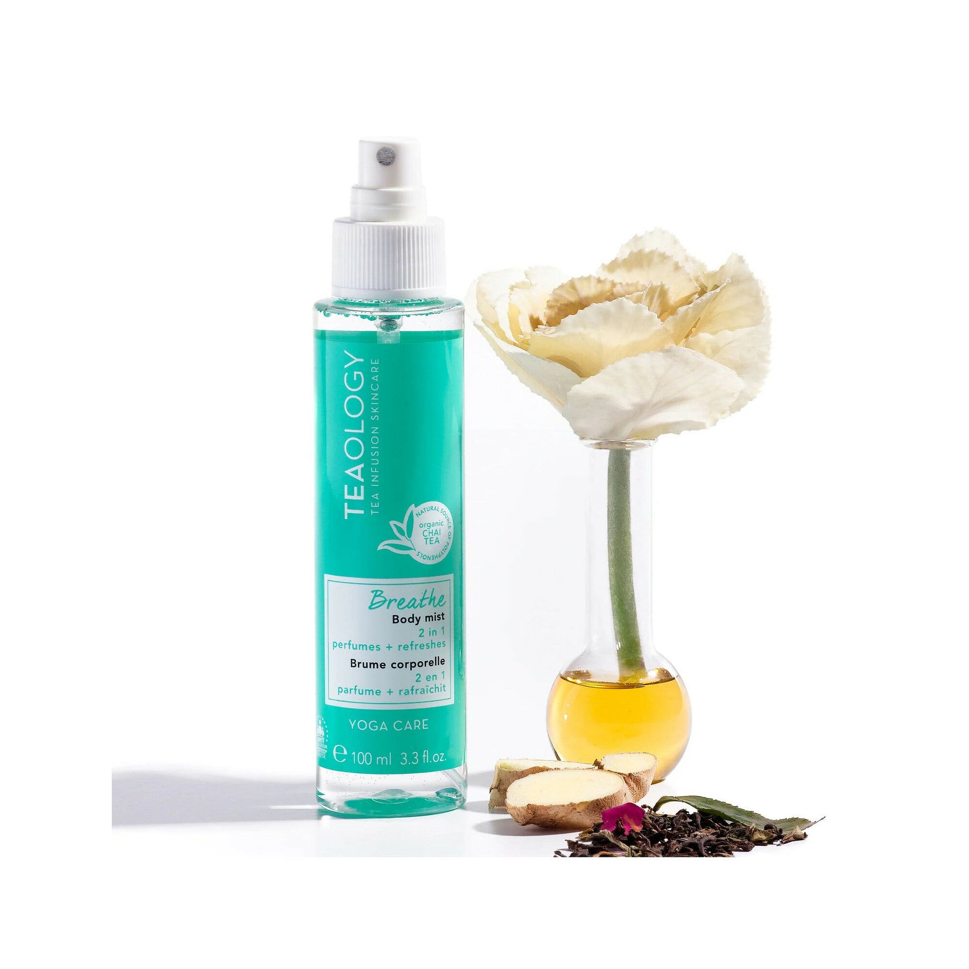 Teaology Breathe Acqua Per Il Corpo Rinfrescante E Profumata 2In1 100ml-2