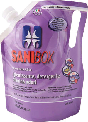 Sanibox Lavanda Detergente Concentrato 1 Litro