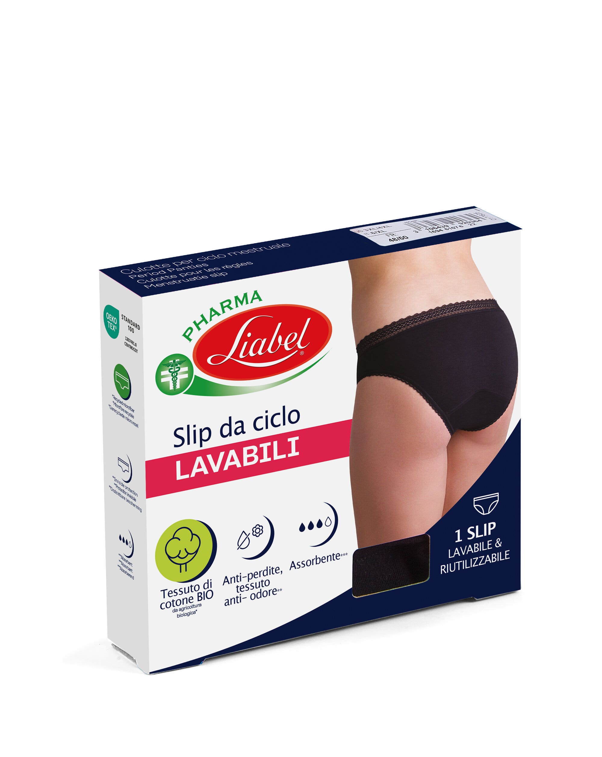 Liabel Pharma Period Panties Slip Classic Taglia 5-1