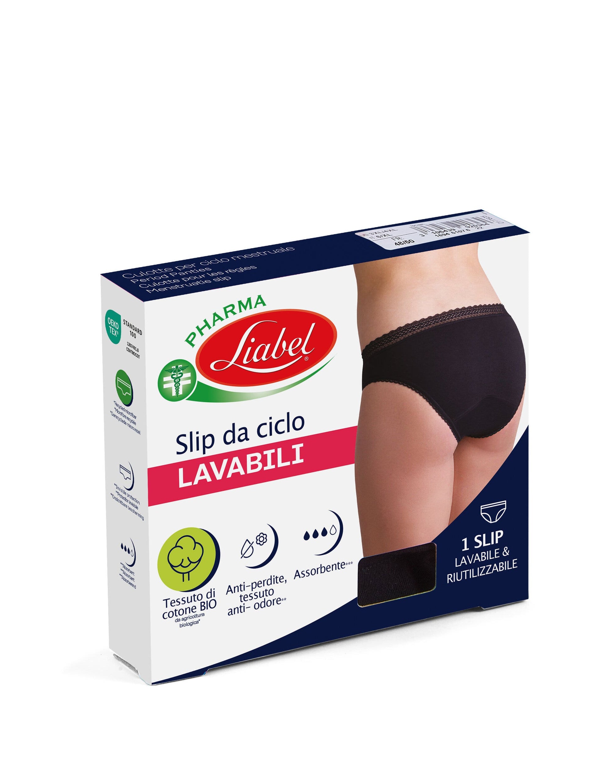 Liabel Pharma Period Panties Slip Classic Taglia 6-1