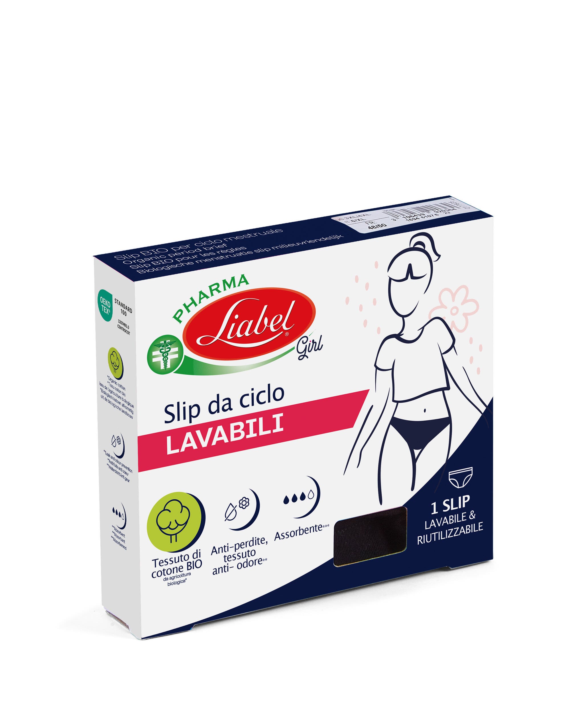 Liabel Pharma Period Panties Girl Taglia 14 Anni-1